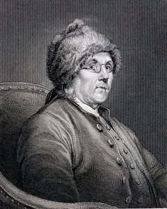 Doktor Benjamin Franklin by English School