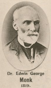 Dr Edwin George Monk (gravür) by English School