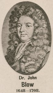 Dr John Blow (gravür) by English School