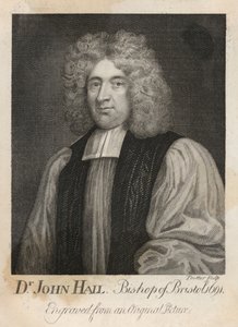 Dr John Hail, 1691 yılında Bristol Piskoposu by English School