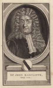 Dr John Radcliffe, Obit 1714 by English School
