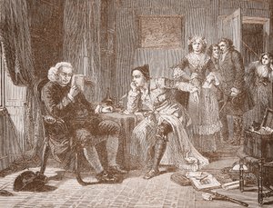 Dr Johnson, Goldsmith