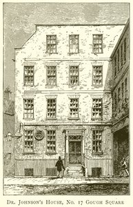 Johnsons House, hayır. 17 Gough Meydanı