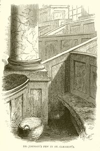 Dr. Johnsons Pew, St. Clements