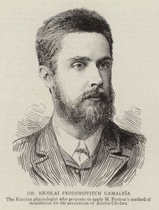 Dr. Niklai Feodorovich Gamleya (gravür) by English School
