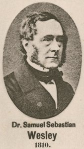 Dr Samuel Sebastian Wesley (gravür) by English School