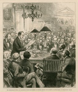 Dr Schiemann, Burlington House