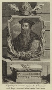Dr Thomas Cranmer, Canterbury Başpiskoposu by English School