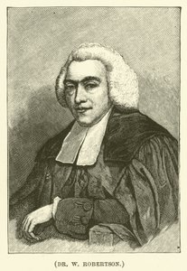 Dr W Robertson (gravür) by English School