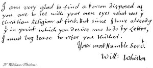 Doktor William Whiston by English School