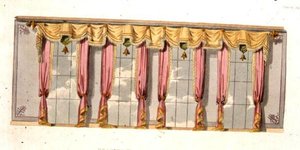Çizim Odası Pencere Perdeleri, Ackermann