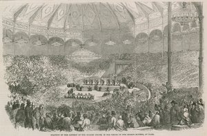 Altın Külçe piyango çekilişi Champs Elysees Sirki, Paris, Fransa by English School