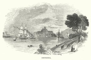 Drogheda (gravür) by English School