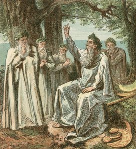 Druidler veya İngiliz Rahipler by English School