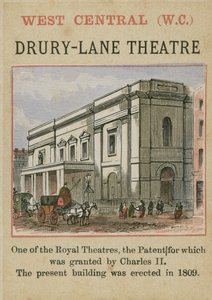 Drury-Lane Tiyatrosu by English School