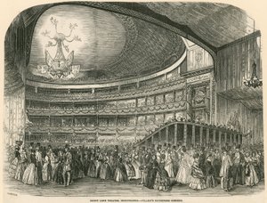 Drury Lane Tiyatrosu yeniden dekore edildi - Julliens Promenade Konseri by English School