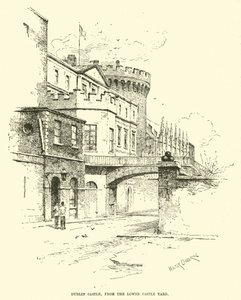 Aşağı Kale Bahçesinden Dublin Kalesi, by English School