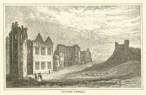 Dudley Kalesi (gravür) by English School