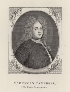 Duncan Campbell (gravür) by English School