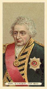 Kont St Vincent, 1734-1823 by English School