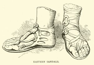 Doğu sandaletleri by English School