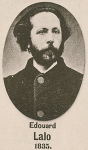 Edouard Lalo (gravür) by English School