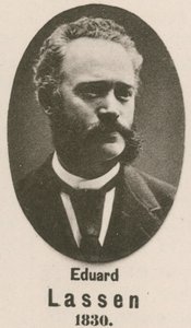 Eduard Lassen (gravür) by English School