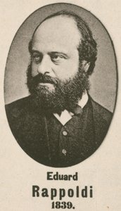 Eduard Rappoldi (gravür) by English School