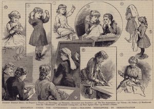 Hükümet koduna göre eğitim - talimatla iğne işi öğretmek by English School