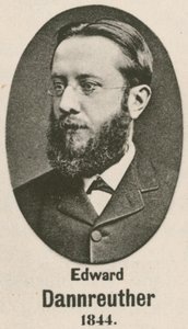 Edward Dannreuther (gravür) by English School