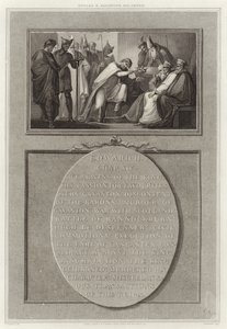 Edward II tahtından istifa etti by English School