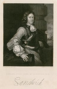 Edward Montagu, Sandviç Kontu by English School