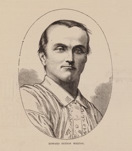 Edward Payson Weston (gravür) by English School