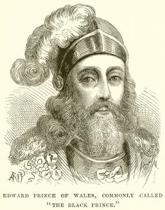 Galler Prensi Edward, Genel Olarak Kara Prens olarak anılır by English School