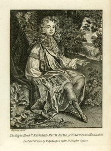 Edward Rich, Warwick ve Hollanda Kontu by English School