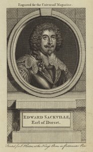 Edward Sackville, Dorset Kontu by English School