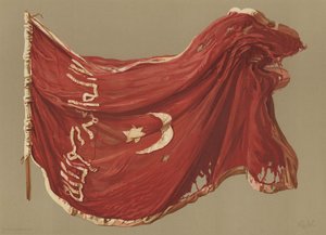 Mısır Sinkat standardı (chromolitho) by English School