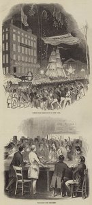 Amerikan Başkanının Seçimi (gravür) by English School