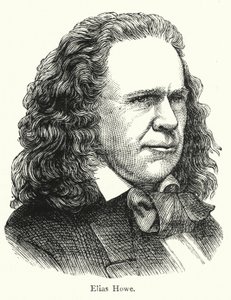 Elias Howe, kilit dikiş makinesinin Amerikalı mucidi by English School