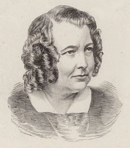 Eliza Cook (gravür) by English School