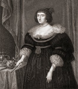 Elizabeth, Bohemya Kraliçesi (1596-1662), Lodges British Portraits, 1823 by English School