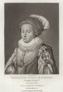 Elizabeth, Bohemya Kraliçesi by English School