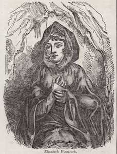 Elizabeth Woodcock (gravür) by English School