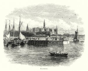 Elsinore (gravür) by English School