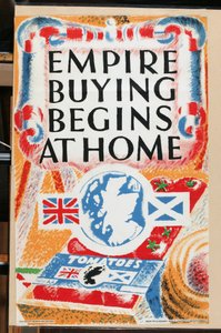 Empire Satın Alma Evden Başlıyor, "Birleşik Krallık Üretimini Gösterir" serisinden [6321241] (renkli taş baskı) by English School