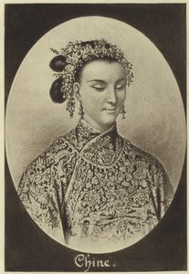 İmparatoriçe Dowager Cixi (fotogravür) by English School
