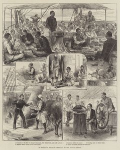 Souakim Yolunda (gravür) by English School