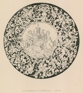 Gravür, İsrail Van Meeken (gravür) by English School