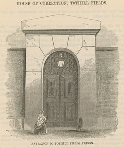Tothhill Fields Hapishanesine Giriş by English School