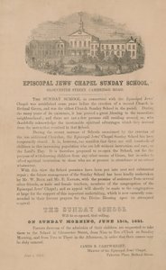 Piskoposluk Yahudiler Şapeli Pazar Okulu by English School